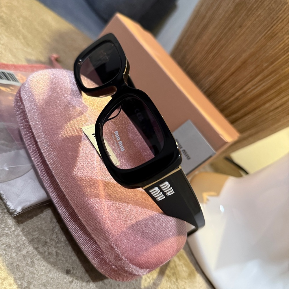 Miu Miu Black Sunglasses